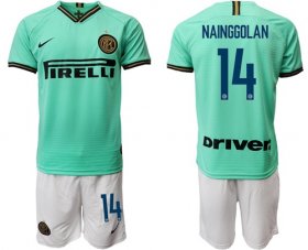Wholesale Cheap Inter Milan #14 Nainggolan Away Soccer Club Jersey
