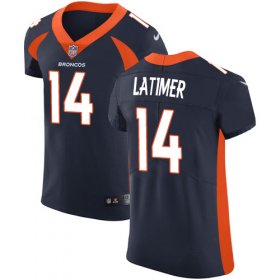 Wholesale Cheap Nike Broncos #14 Cody Latimer Navy Blue Alternate Men\'s Stitched NFL Vapor Untouchable Elite Jersey