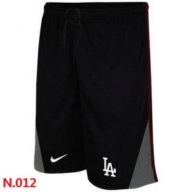 Wholesale Cheap Nike MLB Los Angeles Dodgers Performance Training Shorts Black