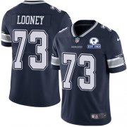 Wholesale Cheap Nike Cowboys #73 Joe Looney Navy Blue Team Color Men's Stitched With Established In 1960 Patch NFL Vapor Untouchable Limited Jersey