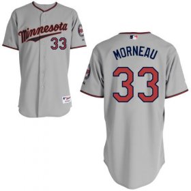Wholesale Cheap Twins #33 Justin Morneau Grey Stitched Youth MLB Jersey