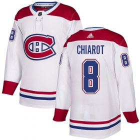 Wholesale Cheap Adidas Canadiens #8 Ben Chiarot White Road Authentic Stitched Youth NHL Jersey