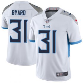 Wholesale Cheap Nike Titans #31 Kevin Byard White Men\'s Stitched NFL Vapor Untouchable Limited Jersey