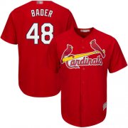 Wholesale Cheap Cardinals #48 Harrison Bader Red New Cool Base Stitched MLB Jersey