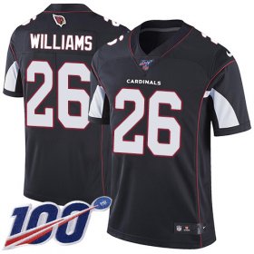Wholesale Cheap Nike Cardinals #26 Brandon Williams Black Alternate Men\'s Stitched NFL 100th Season Vapor Limited Jersey