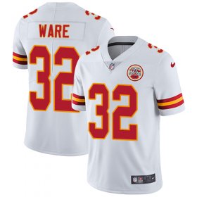 Wholesale Cheap Nike Chiefs #32 Spencer Ware White Youth Stitched NFL Vapor Untouchable Limited Jersey