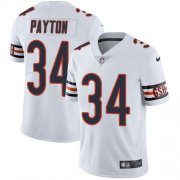 Wholesale Cheap Nike Bears #34 Walter Payton White Men's Stitched NFL Vapor Untouchable Limited Jersey