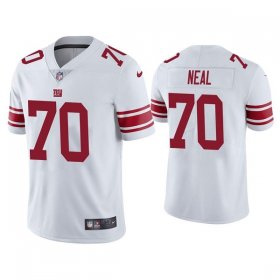 Wholesale Cheap Men\'s New York Giants #70 Evan Neal White Vapor Untouchable Limited Stitched Jersey