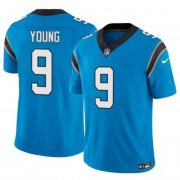 Wholesale Cheap Men's Carolina Panthers #9 Bryce Young Blue 2023 F.U.S.E. Vapor Untouchable Football Stitched Jersey