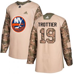 Wholesale Cheap Adidas Islanders #19 Bryan Trottier Camo Authentic 2017 Veterans Day Stitched NHL Jersey