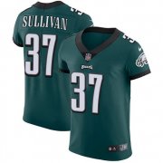 Wholesale Cheap Nike Eagles #37 Tre Sullivan Midnight Green Team Color Men's Stitched NFL Vapor Untouchable Elite Jersey