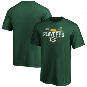 Wholesale Cheap Green Bay Packers Youth 2019 NFL Playoffs Bound Chip Shot T-Shirt Green