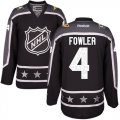 Wholesale Cheap Ducks #4 Cam Fowler Black 2017 All-Star Pacific Division Women's Stitched NHL Jersey