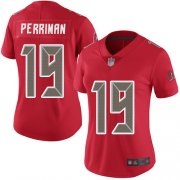 Wholesale Cheap Nike Buccaneers #19 Breshad Perriman Red Women's Stitched NFL Limited Rush Jersey