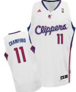 Wholesale Cheap Los Angeles Clippers #11 Jamal Crawford White Swingman Jersey