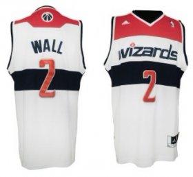 Wholesale Cheap Washington Wizards #2 John Wall Revolution 30 Swingman White Jersey