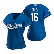 Women's Los Angeles Dodgers Will Smith Blue 2020 World Series Champions Jersey
