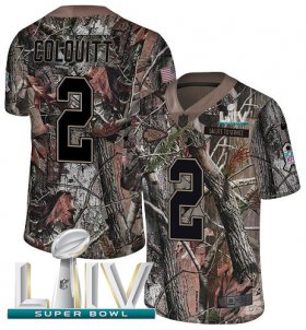 Wholesale Cheap Nike Chiefs #2 Dustin Colquitt Camo Super Bowl LIV 2020 Youth Stitched NFL Limited Rush Realtree Jersey