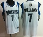 Wholesale Cheap Minnesota Timberwolves #7 Derrick Williams Revolution 30 Swingman Blue Jersey