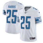 Wholesale Cheap Nike Lions #25 Will Harris White Men's Stitched NFL Vapor Untouchable Limited Jersey