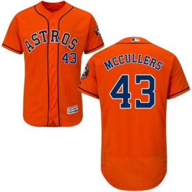 Wholesale Cheap Astros #43 Lance McCullers Orange Flexbase Authentic Collection Stitched MLB Jersey
