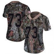 Wholesale Cheap Nike Cardinals #73 Max Garcia Camo Women's Stitched NFL Limited Rush Realtree Jersey