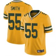 Wholesale Cheap Nike Packers #55 Za'Darius Smith Yellow Men's Stitched NFL Limited Rush Jersey