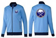 Wholesale Cheap NHL Buffalo Sabres Zip Jackets Light Blue