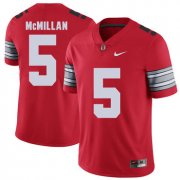 Wholesale Cheap Ohio State Buckeyes 5 Raekwon McMillan Red 2018 Spring Game College Football Limited Jersey