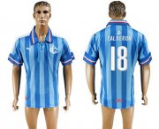 Wholesale Cheap Guadalajara #18 Calderon Blue Soccer Club Jersey