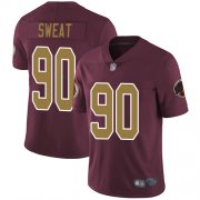 Wholesale Cheap Nike Redskins #90 Montez Sweat Burgundy Red Alternate Men's Stitched NFL Vapor Untouchable Limited Jersey