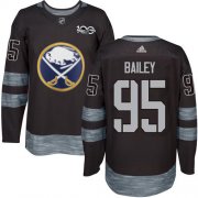 Wholesale Cheap Adidas Sabres #95 Justin Bailey Black 1917-2017 100th Anniversary Stitched NHL Jersey
