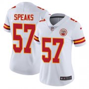 Wholesale Cheap Nike Chiefs #57 Breeland Speaks White Women's Stitched NFL Vapor Untouchable Limited Jersey