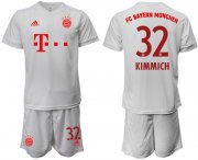 Wholesale Cheap Men 2020-2021 club Bayern Munchen away 32 white goalkeeper Soccer Jerseys