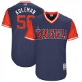 Wholesale Cheap Angels of Anaheim #56 Kole Calhoun Navy 