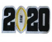 Wholesale Cheap 2020 College Football National Championship Game Jersey Black Number Patch
