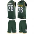 Wholesale Cheap Nike Packers #76 Mike Daniels Green Team Color Men's Stitched NFL Limited Tank Top Suit Jersey