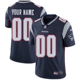 Wholesale Cheap Nike New England Patriots Customized Navy Blue Team Color Stitched Vapor Untouchable Limited Youth NFL Jersey