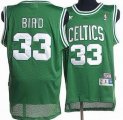 Wholesale Cheap Boston Celtics #33 Larry Bird Green Hardwood Classics Soul Swingman Throwback Jersey