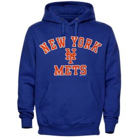 Wholesale Cheap New York Mets Fastball Fleece Pullover Royal Blue MLB Hoodie