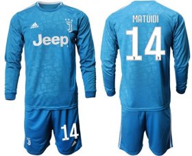 Wholesale Cheap Juventus #14 Matuidi Third Long Sleeves Soccer Club Jersey