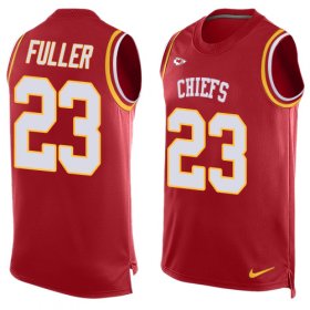 Wholesale Cheap Nike Chiefs #23 Kendall Fuller Red Team Color Men\'s Stitched NFL Limited Tank Top Jersey