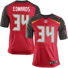 Wholesale Cheap Nike Buccaneers #34 Mike Edwards Red Team Color Men\'s Stitched NFL Vapor Untouchable Elite Jersey