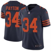 Wholesale Cheap Nike Bears #34 Walter Payton Navy Blue Alternate Youth Stitched NFL Vapor Untouchable Limited Jersey