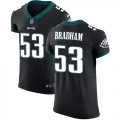 Wholesale Cheap Nike Eagles #53 Nigel Bradham Black Alternate Men's Stitched NFL Vapor Untouchable Elite Jersey