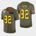 Wholesale Cheap Dallas Cowboys #82 Jason Witten Men's Nike Olive Gold 2019 Salute to Service Limited NFL 100 Jersey