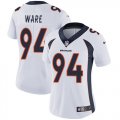 Wholesale Cheap Nike Broncos #94 DeMarcus Ware White Women's Stitched NFL Vapor Untouchable Limited Jersey