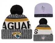 Wholesale Cheap NFL Jacksonville Jaguars Logo Stitched Knit Beanies 002
