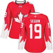Wholesale Cheap Team Canada #19 Tyler Seguin Red 2016 World Cup Women's Stitched NHL Jersey