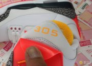 Wholesale Cheap Air Jordan 3(official color) Shoes White/black-cement grey-red
